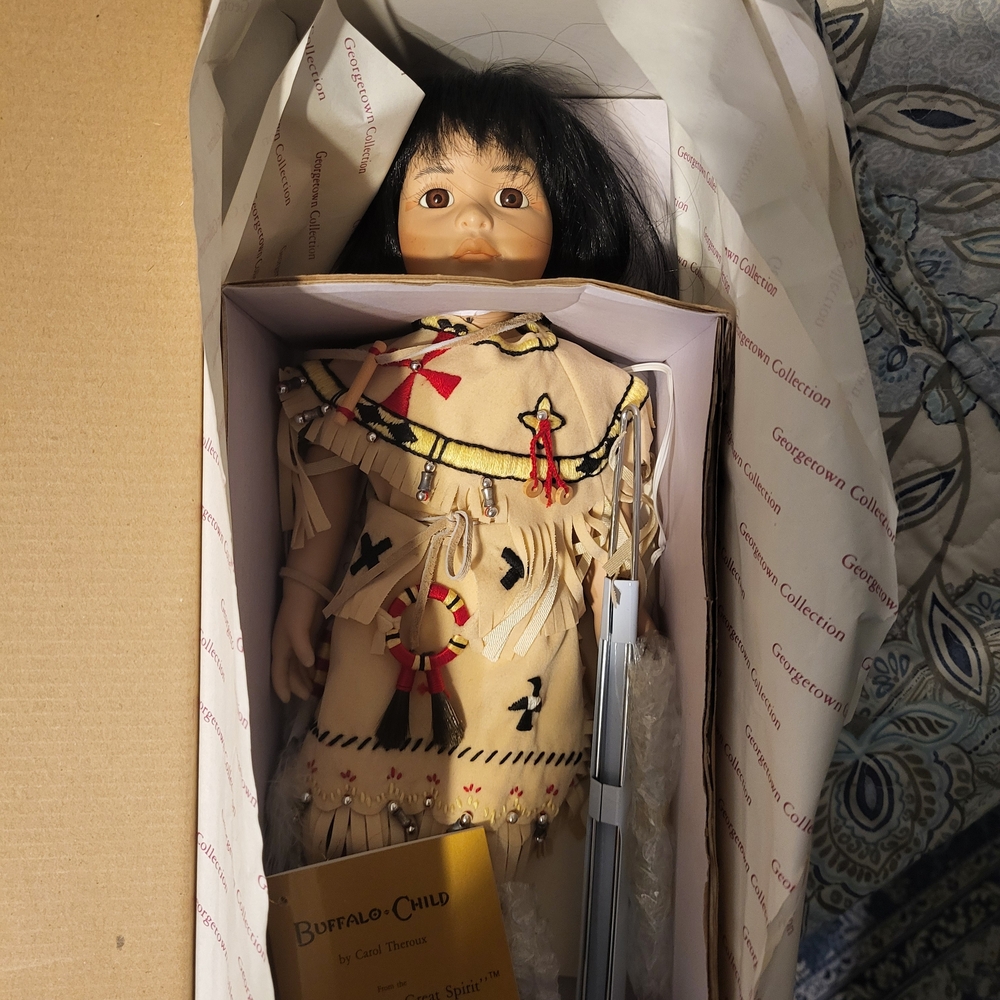 Buffalo-Child Doll by Carol Theroux